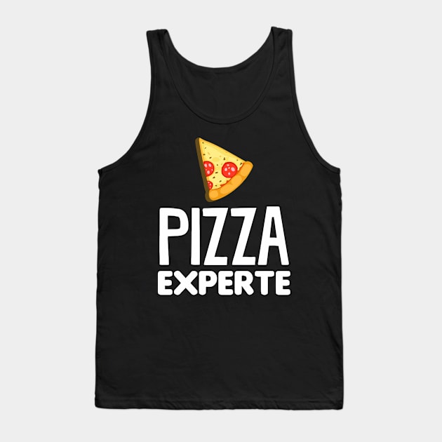 Pizza Experte Tank Top by Ramateeshop